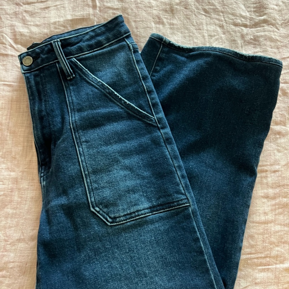 Dark Blue Denim Jeans